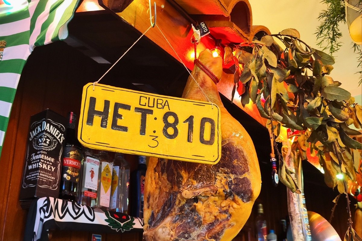 Detalhe da decoração — memorabilia cubana